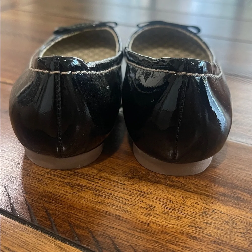 Martin  + Osa black patent leather ballet flats size 6